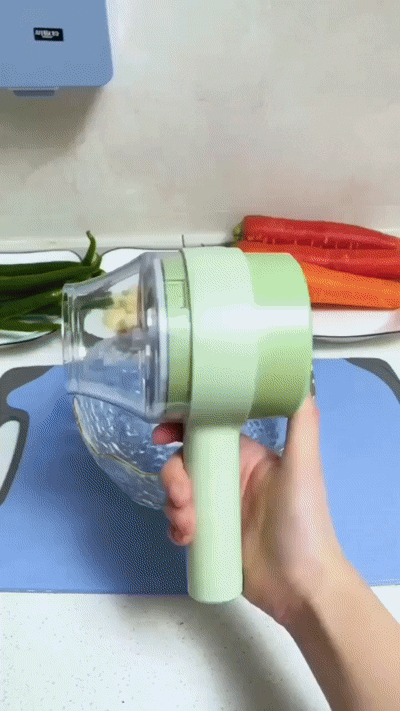 4 in 1 Portable Electric Vegetable Cutter Set